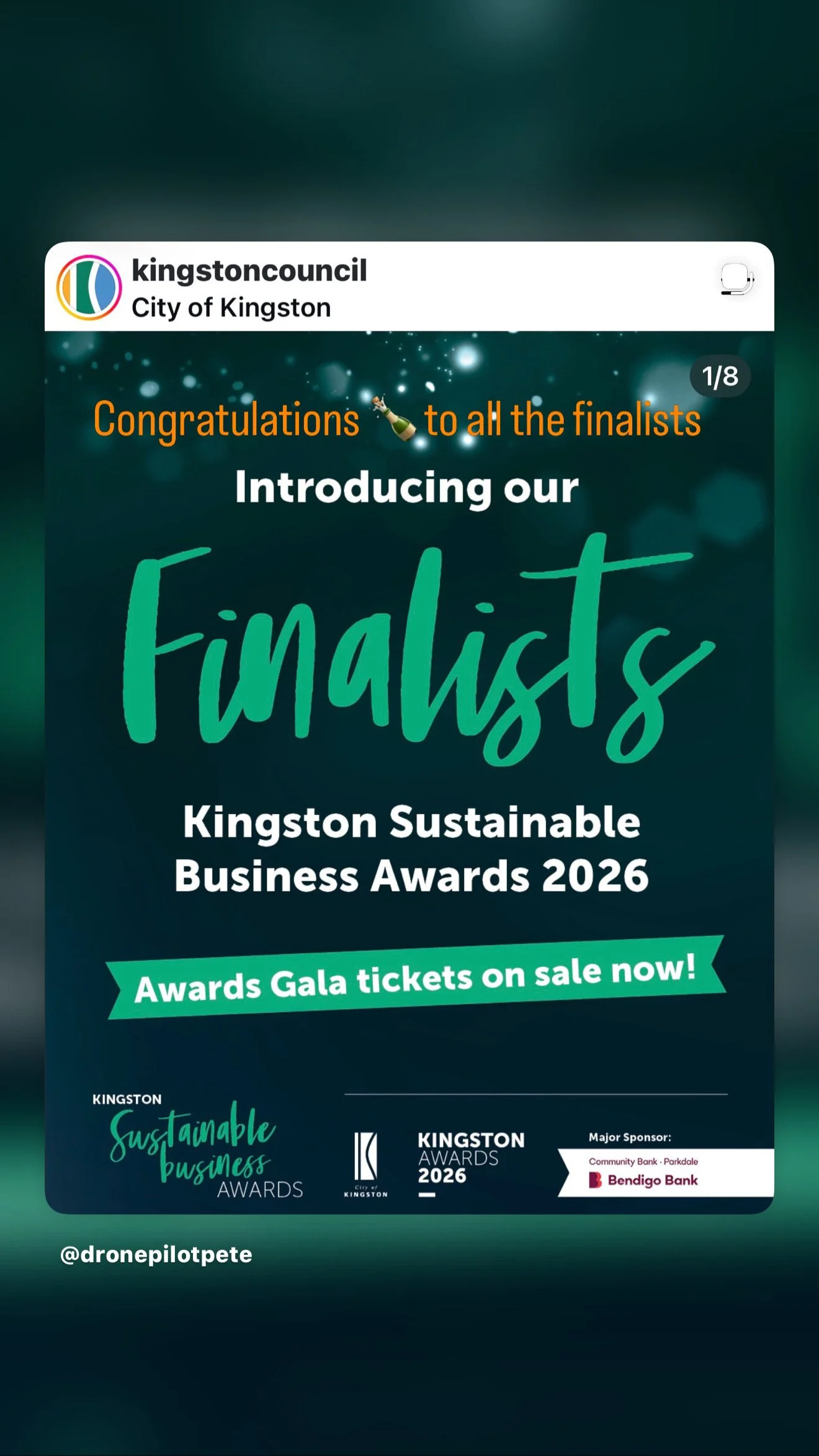 Honoured to be named a Finalist in the Kingston Sustainable Business Awards 2026!