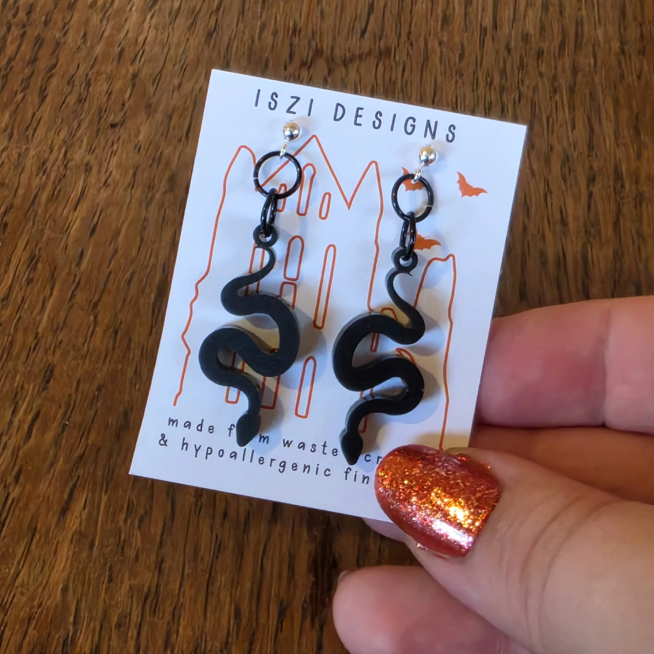 Black_Snake_Sterling_Silver_Earrings_IsziDesigns.jpg