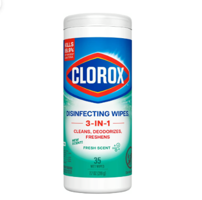 Clorox Fresh Scent Disinfecting Wipes