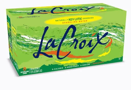La Croix Key Lime Sparkling Water Cans