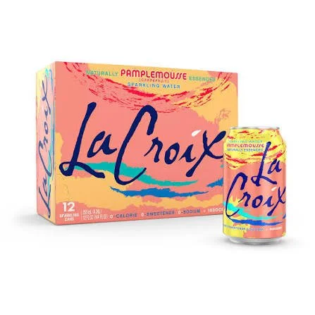 LaCroix Sparkling Water – Grapefruit – 12 fl oz, 12 Pack