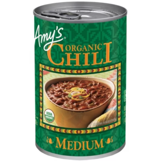 Amy's Medium Chili with Vegetable – 14.7 oz