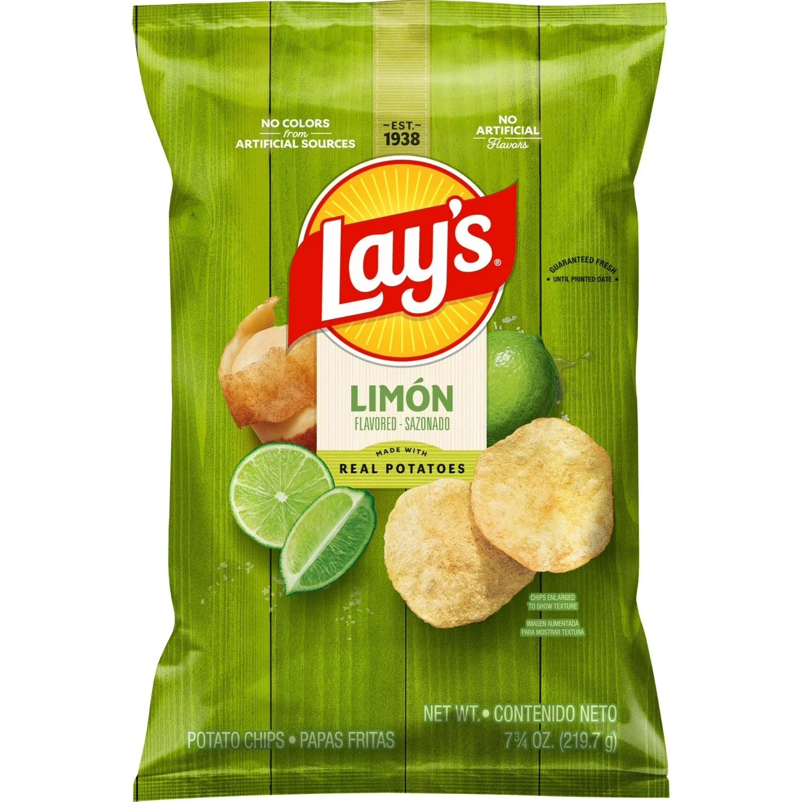 Lay's Limón Flavored Potato Chips