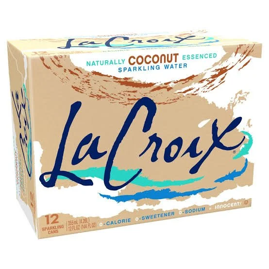 LaCroix Sparkling Water – Coconut – 12 fl oz, 12 Pack