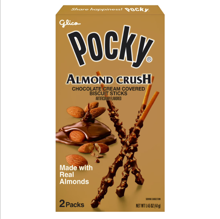 Glico Pocky Almond Crush, 2 Packs