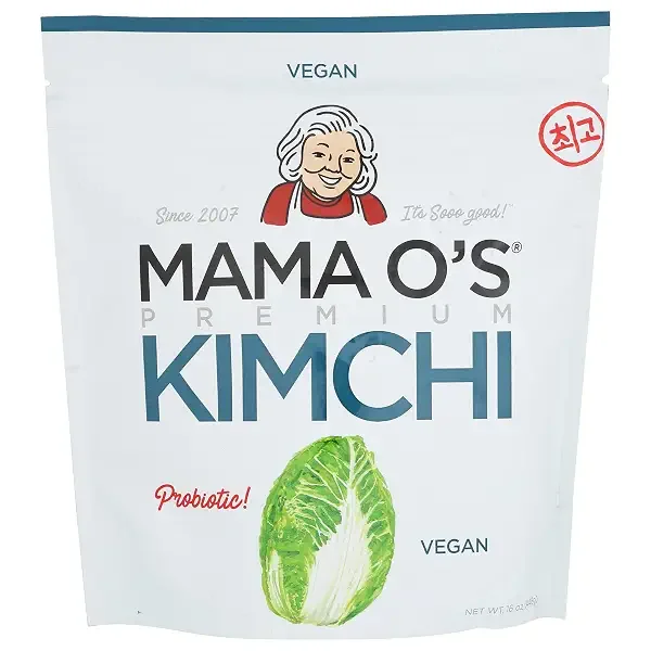 Mama O's Premium Vegan Kimchi, 16 oz (448 g)