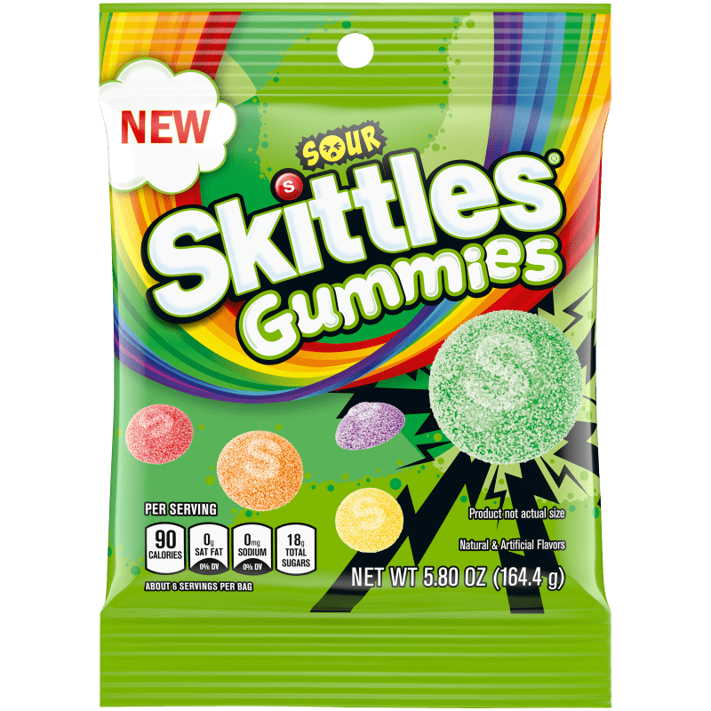SKITTLES Gummies Sour – 5.8 oz