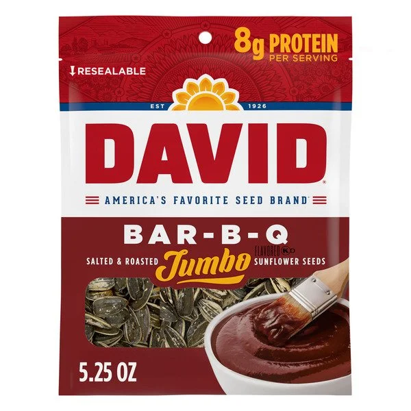 David BBQ Sunflower Seeds – 5.75 oz
