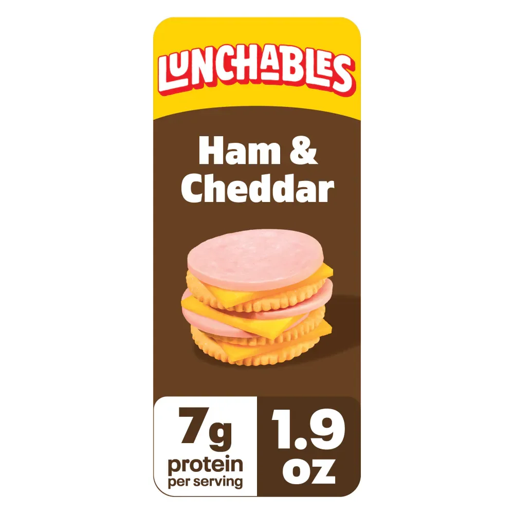 Lunchables Ham & Cheddar Value Pack