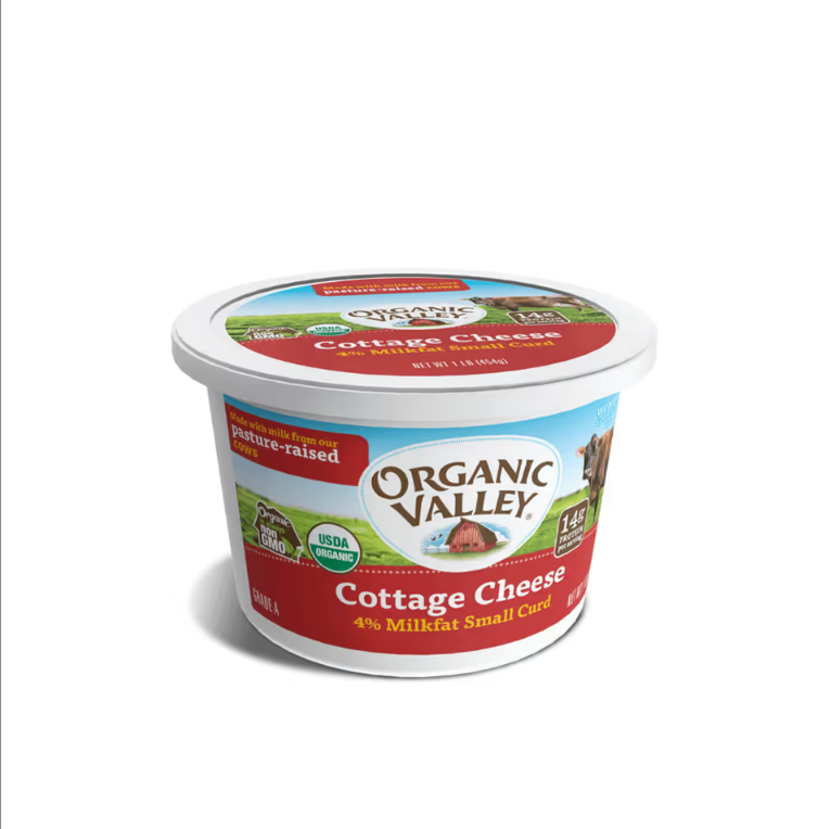Organic Valley 4% Cottage Cheese – 16 oz