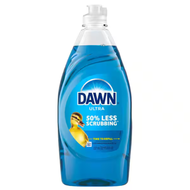 Dawn Ultra EZ-Squeeze Dish Soap Clean Scent, 18 fl oz (532 ml)