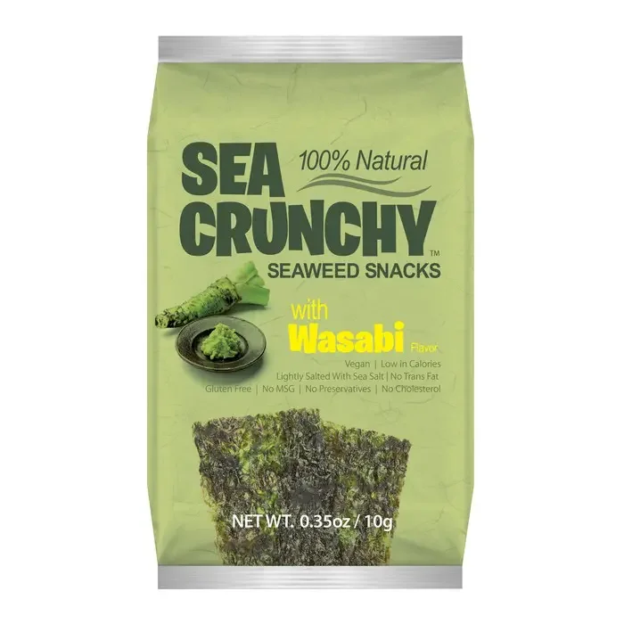 SeaCrunchy Seaweed Snacks with Wasabi – 0.35 oz