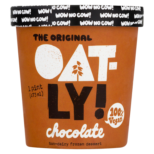 Oatly! The Original Chocolate Oatmilk Frozen Dessert, 1 Pint (473 ml)