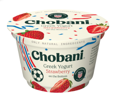 Chobani Strawberry Nonfat Yogurt – 5.3 oz