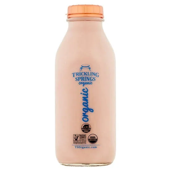 Trickling Springs Organic Chocolate Milk – 1 qt