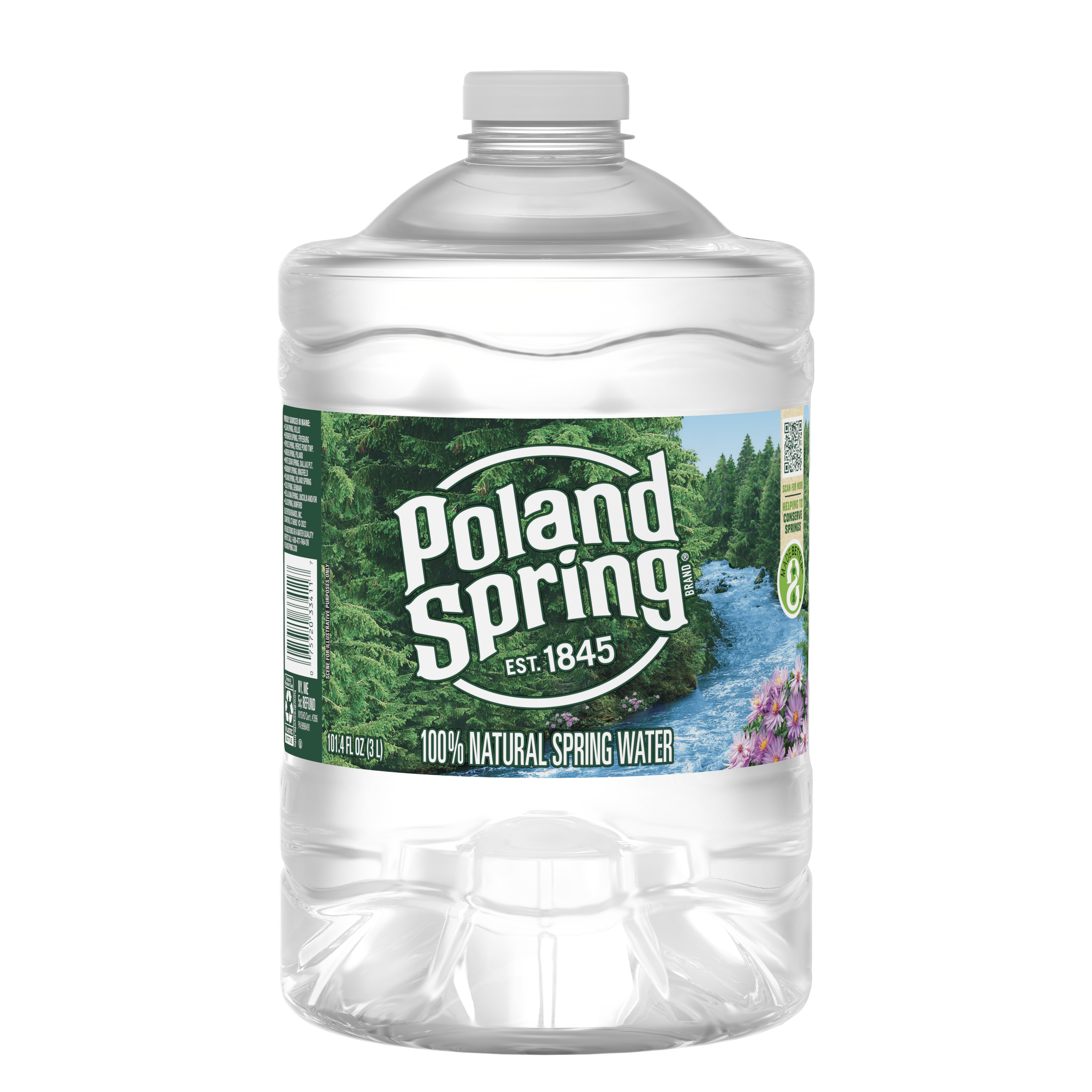 Poland Spring Water Clear – 3 L