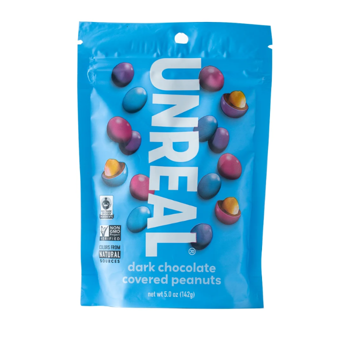 UNREAL Dark Chocolate Peanut Gems, 5 oz (142 g)