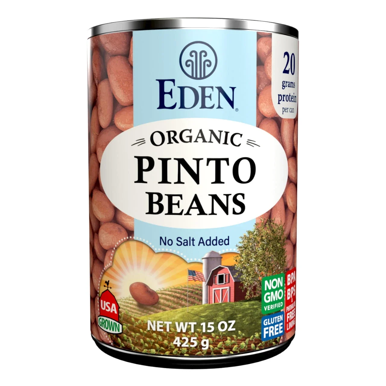 Eden Pinto Beans – 15 oz