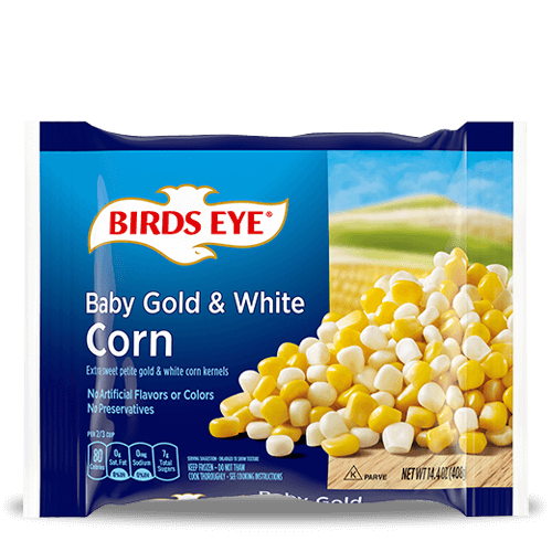 Birds Eye Baby Gold & White Corn – 14.4 oz