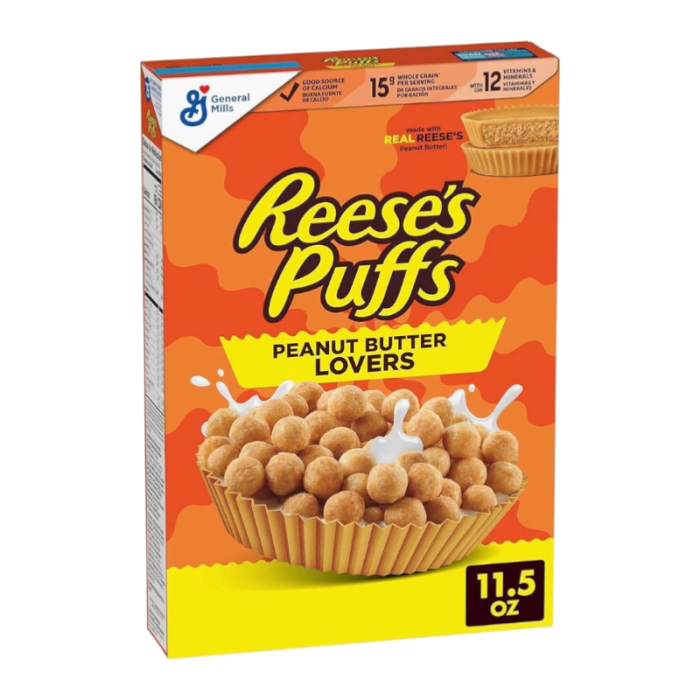 General Mills Reese's Peanut Butter Puffs  – 11.5 oz