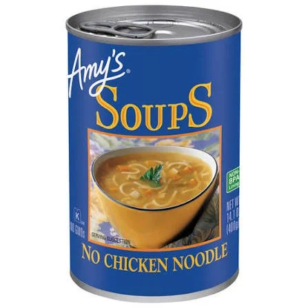 Amy's No Chicken Noodle Soup – 14.1 oz