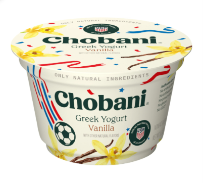 Chobani Vanilla Nonfat Greek Yogurt, 5.3 oz