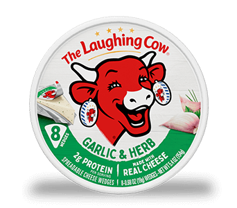 The Laughing Cow Cheese Wedges Garlic & Herbs – 6.4 oz