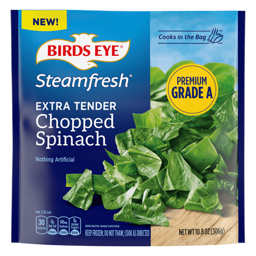 Birds Eye Steamfresh Chopped Spinach – 10.8 oz