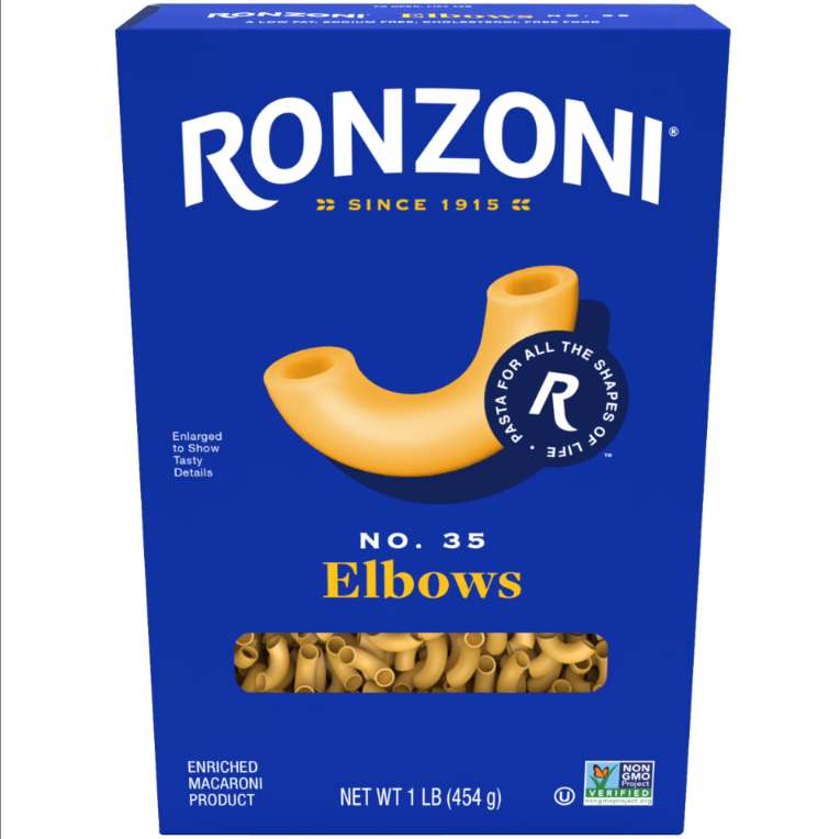 Ronzoni Elbows Pasta – 16 oz.png