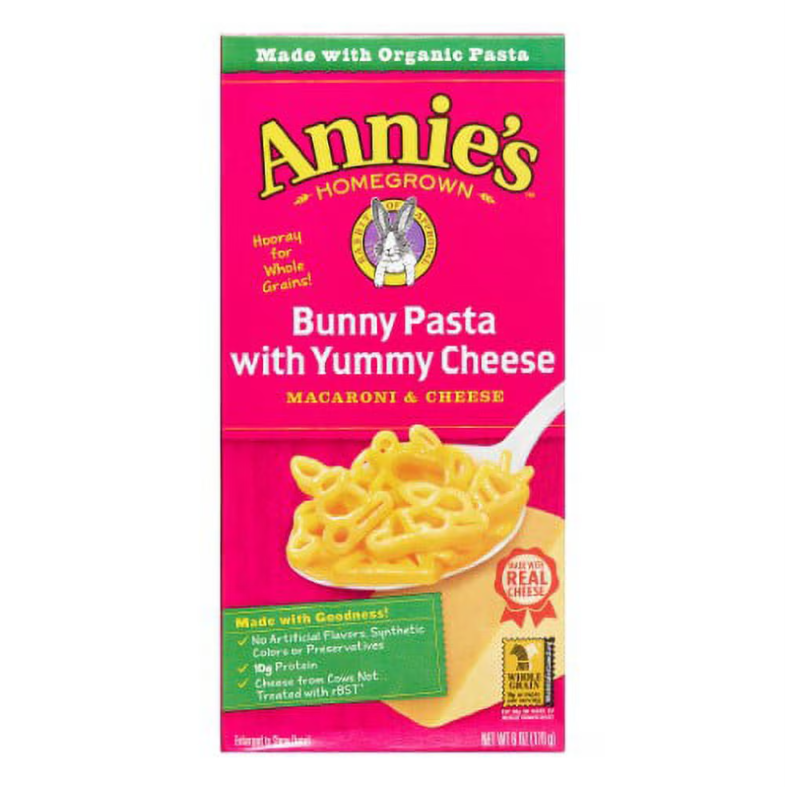 Annie's Bunny Pasta with Yummy Cheese – 6 oz