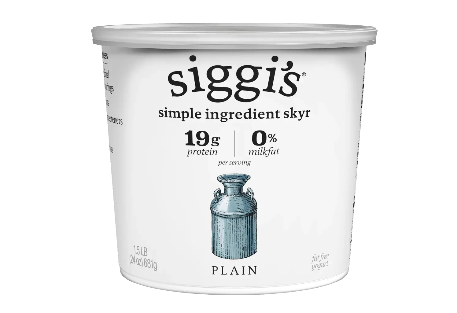 Siggi's Plain Yogurt – 24 oz