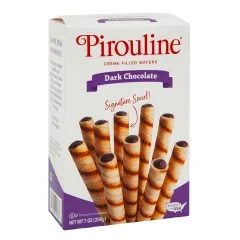 De Beukelaer Pirouline Dark Chocolate – 7 oz
