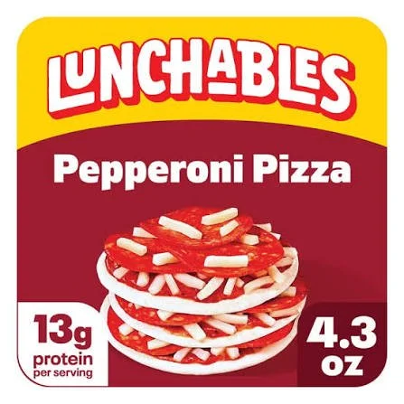 Lunchables Pepperoni Pizza Snack Kit Tray