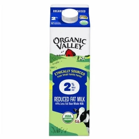 Organic Valley 2% Reduced Fat Milk – 32 fl oz