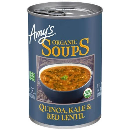 Amy's Quinoa, Kale & Red Lentil Soup – 14.1 oz