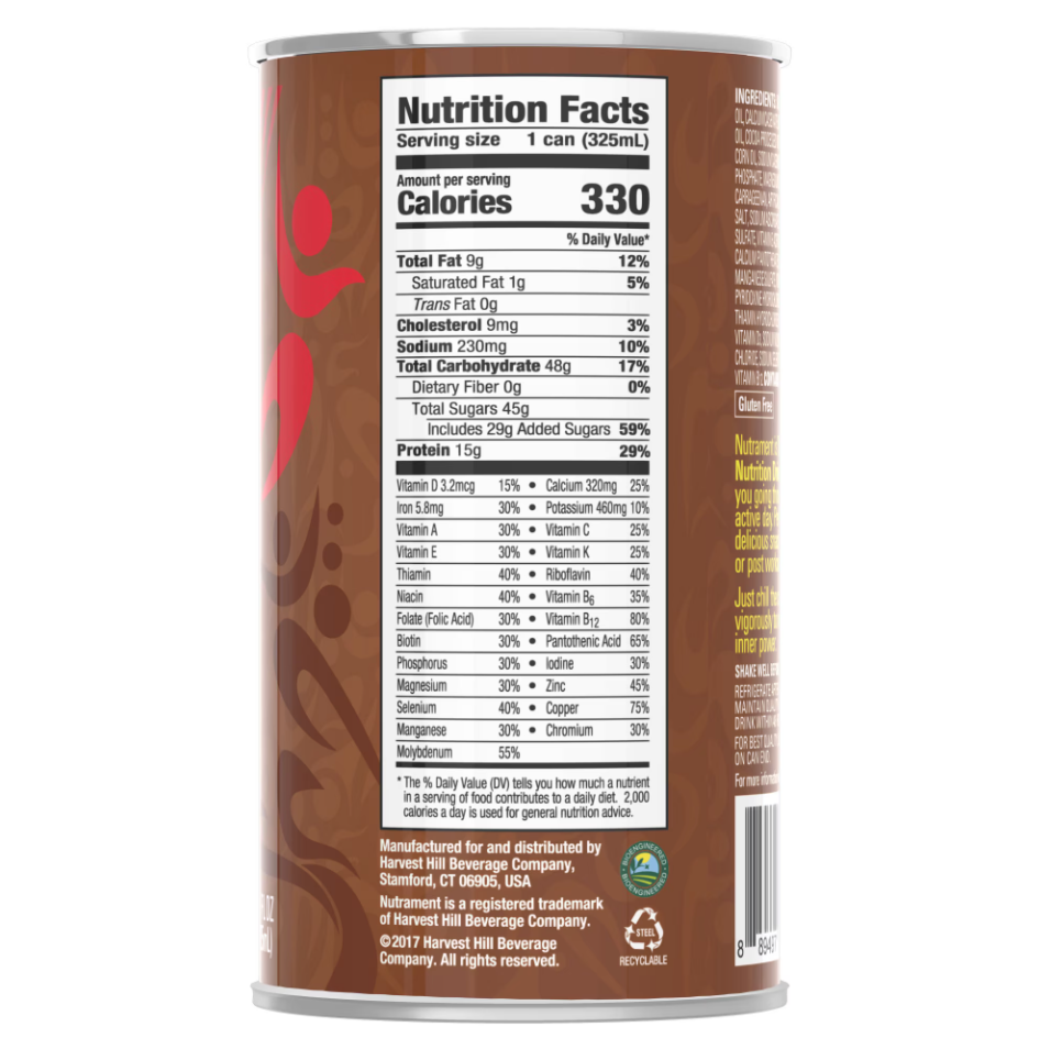Nutrament Chocolate Nutrition Drink – 11 fl oz.png