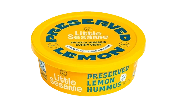 Little Sesame Preserved Lemon Hummus, 8 oz (227 g)
