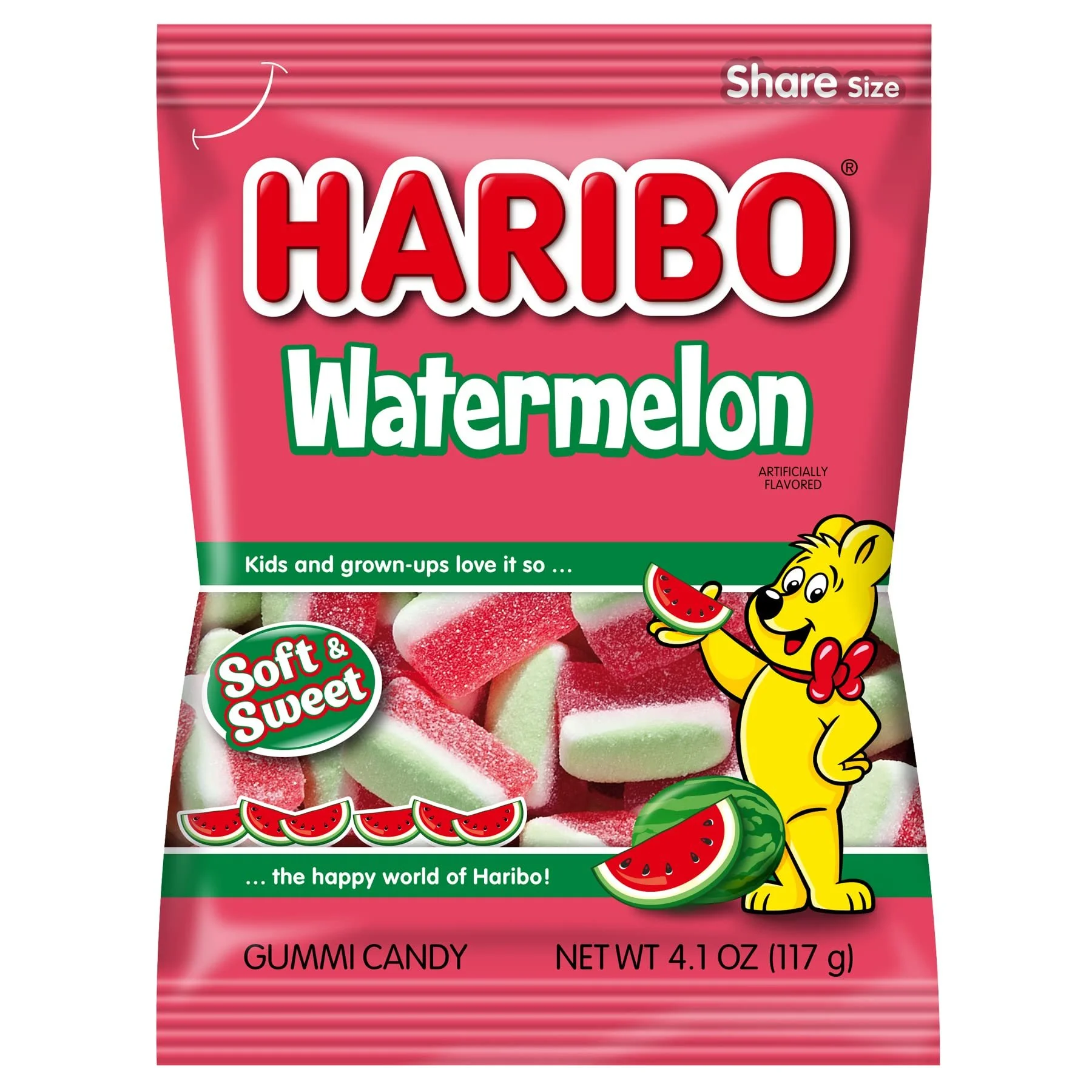 HARIBO Watermelon Gummies – 4.1 oz