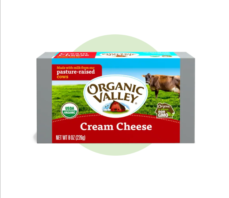 Organic Valley Cream Cheese – 8 oz