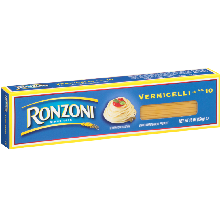 Ronzoni Vermicelli No. 10 Pasta – 16 oz.png