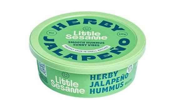 Little Sesame Herby Jalapeño Hummus, 8 oz (227 g)