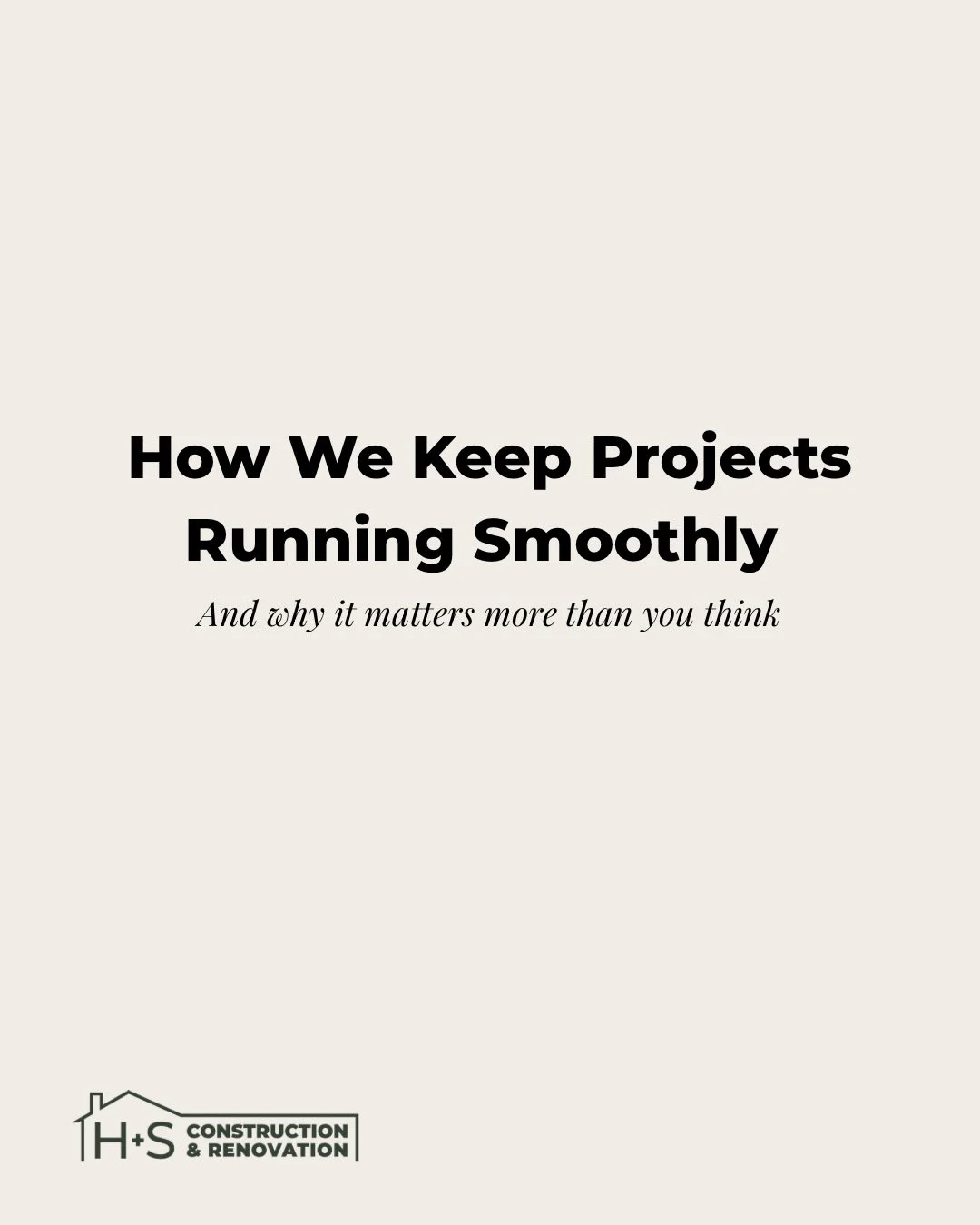 Why project management makes all the difference!