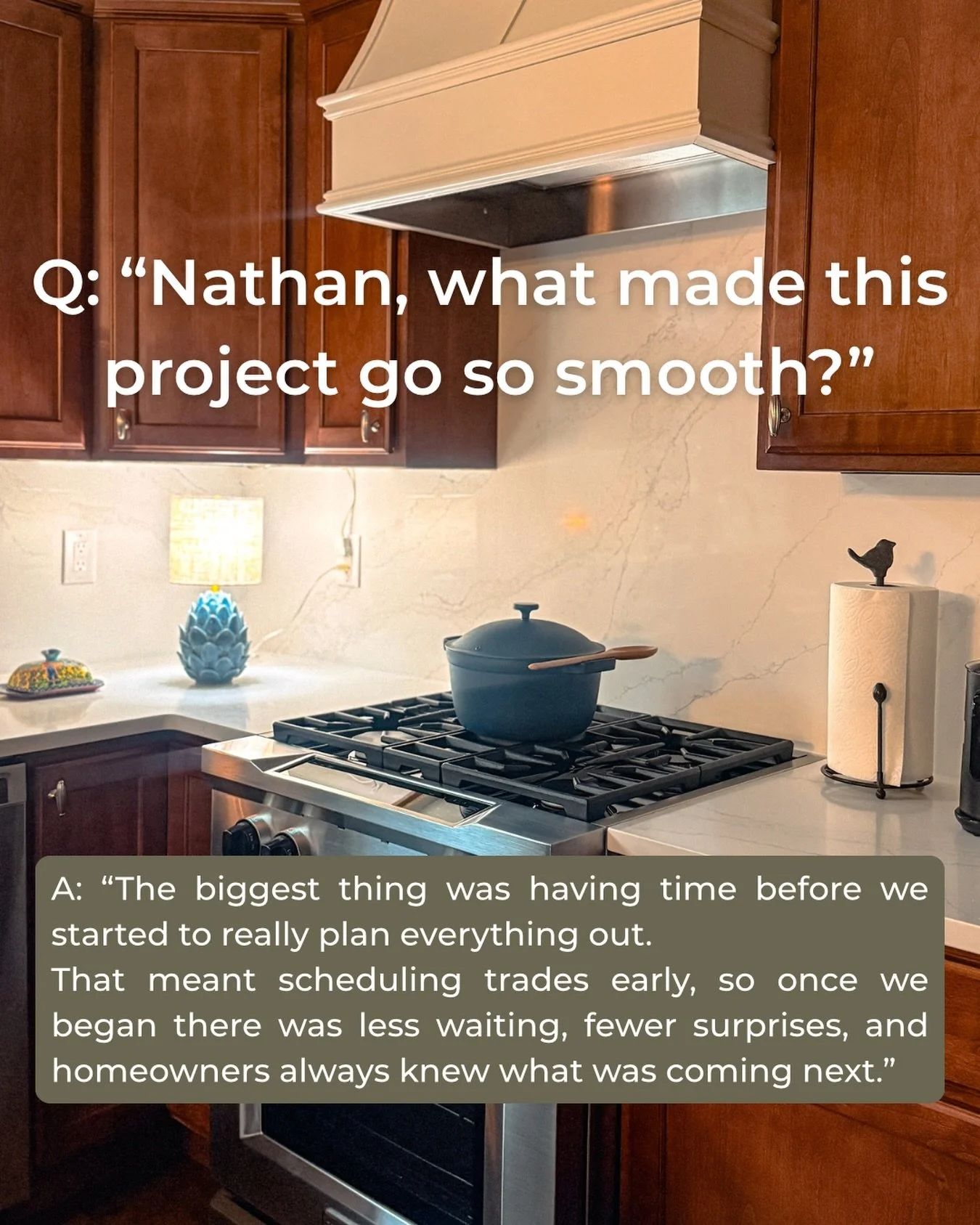 The impact of strong project management 👏 Smooth projects don&rsquo;t happen by accident.