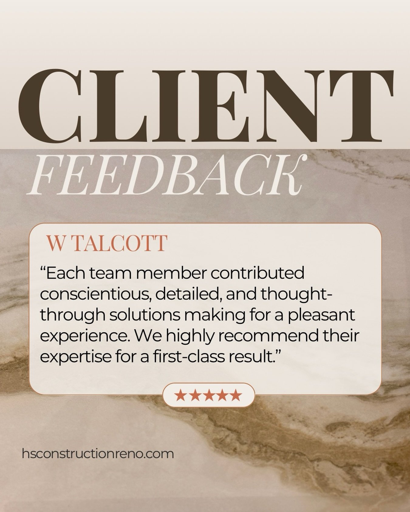 From trim molding to kitchen island details, this kind of feedback means a lot to us.
Thank you for trusting H&amp;S with your home and for taking the time to share your experience.