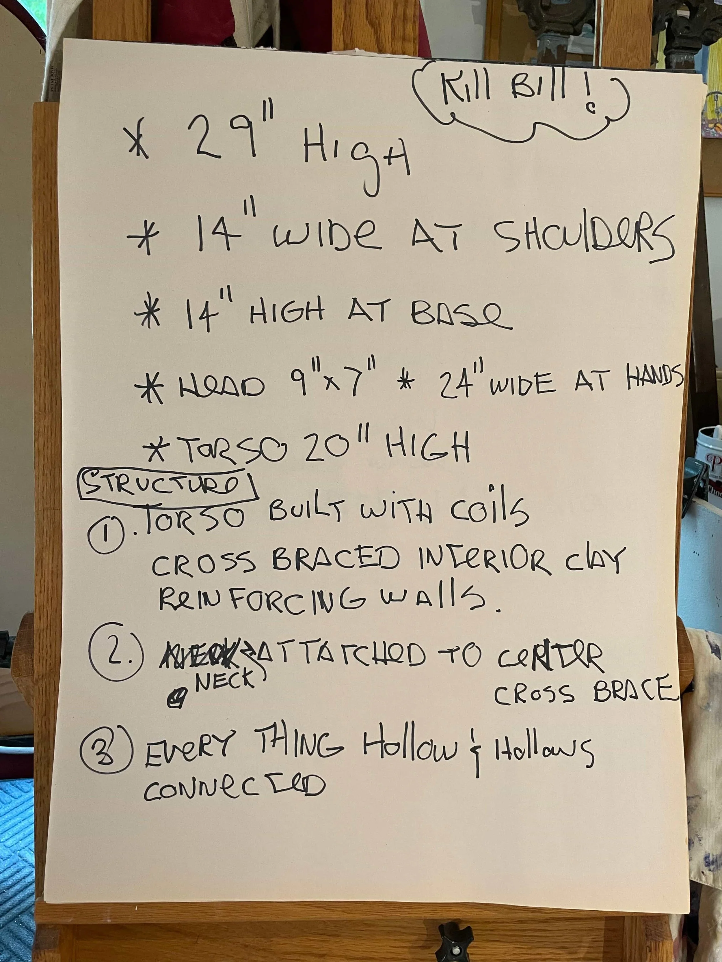 Maria-DeFranco-Kill-Bill- Bronze-Powder-Resin-Sculpture-in-process-2019-2 .jpg