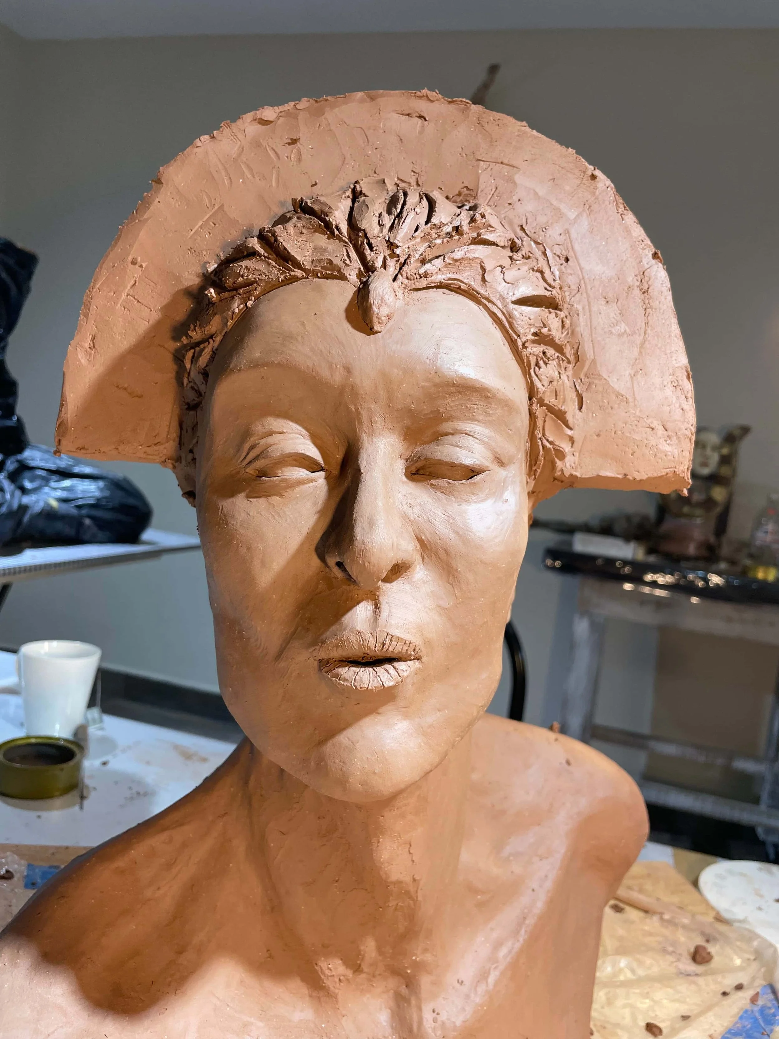 Maria-DeFranco-Make-A-Wish-2022-clay-in-process-3.jpg