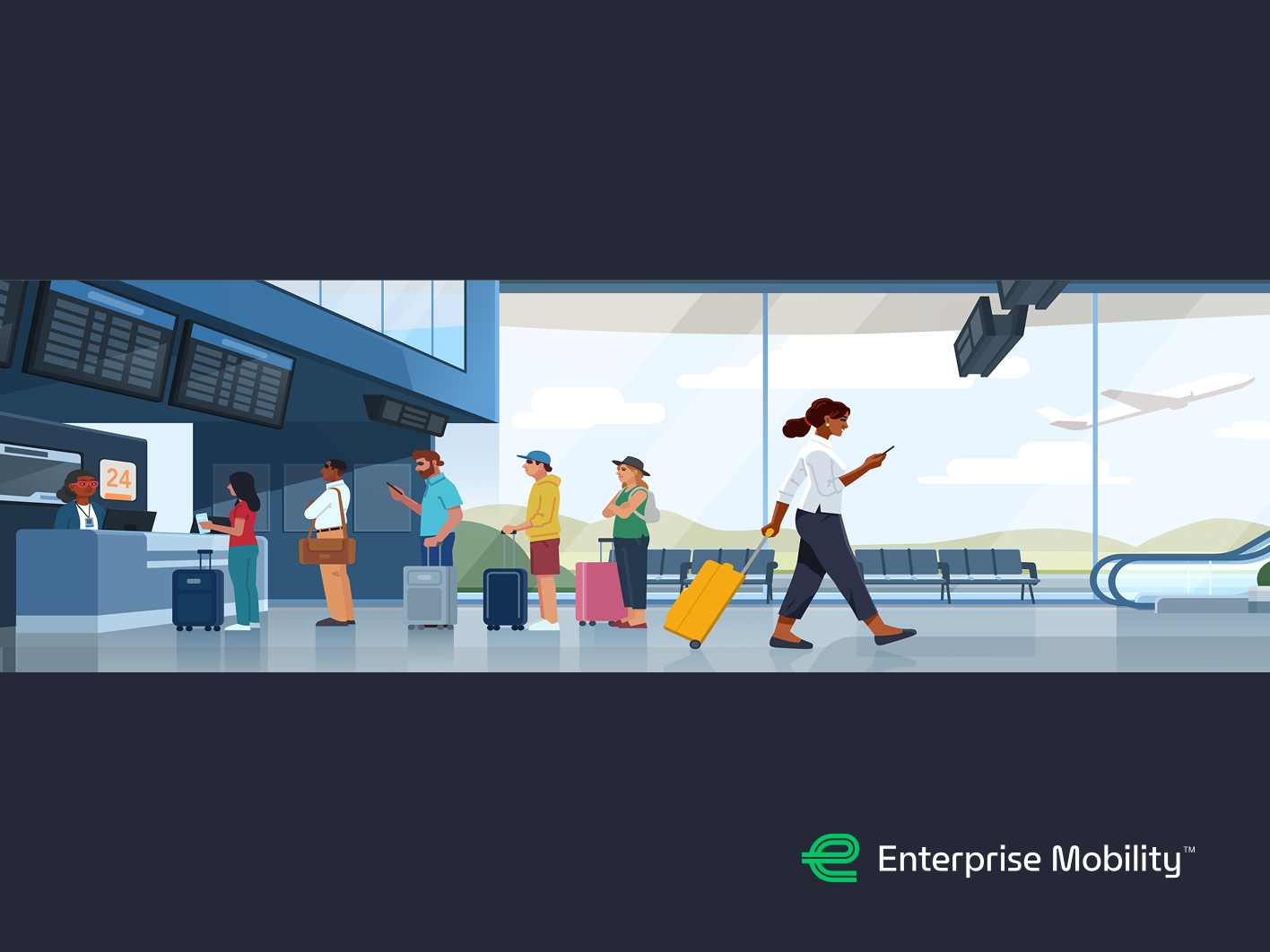 enterprise mobility: online check-in
