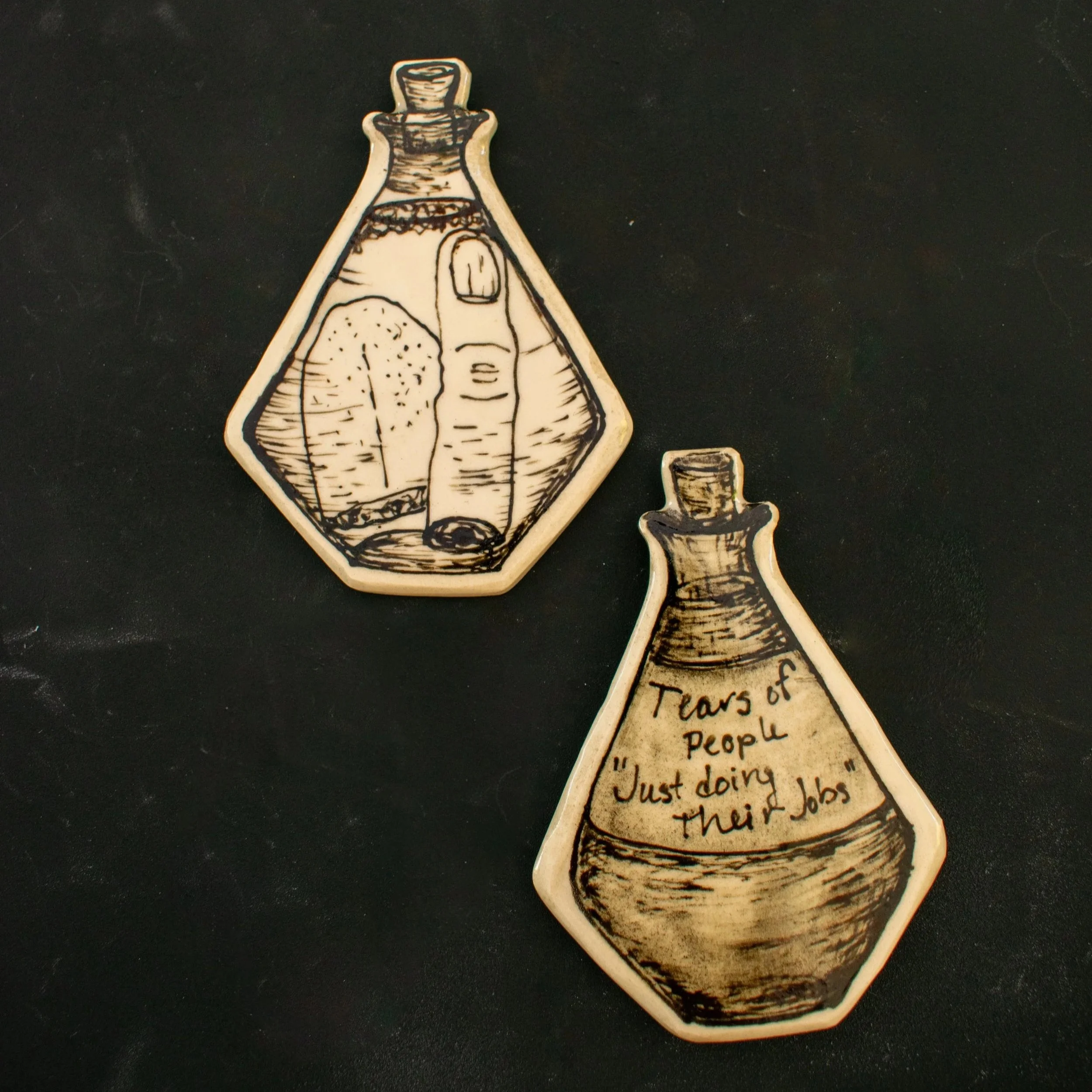 Spell Bottle Magnets