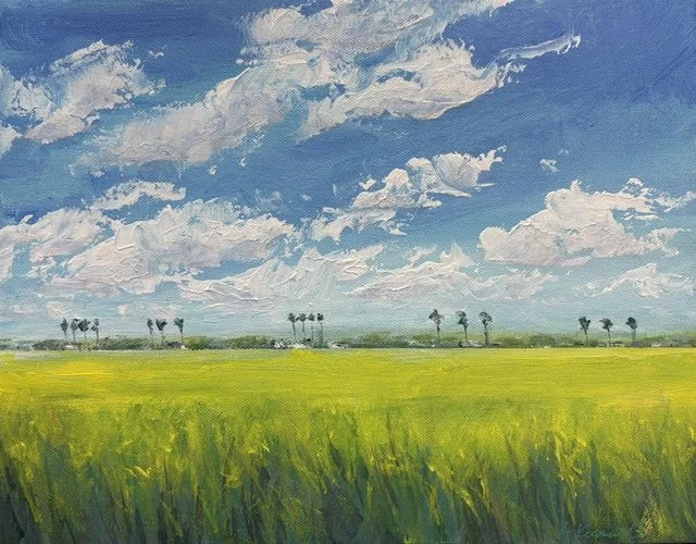 "Mustard"
Acrylic on canvas
14"w x 11"h