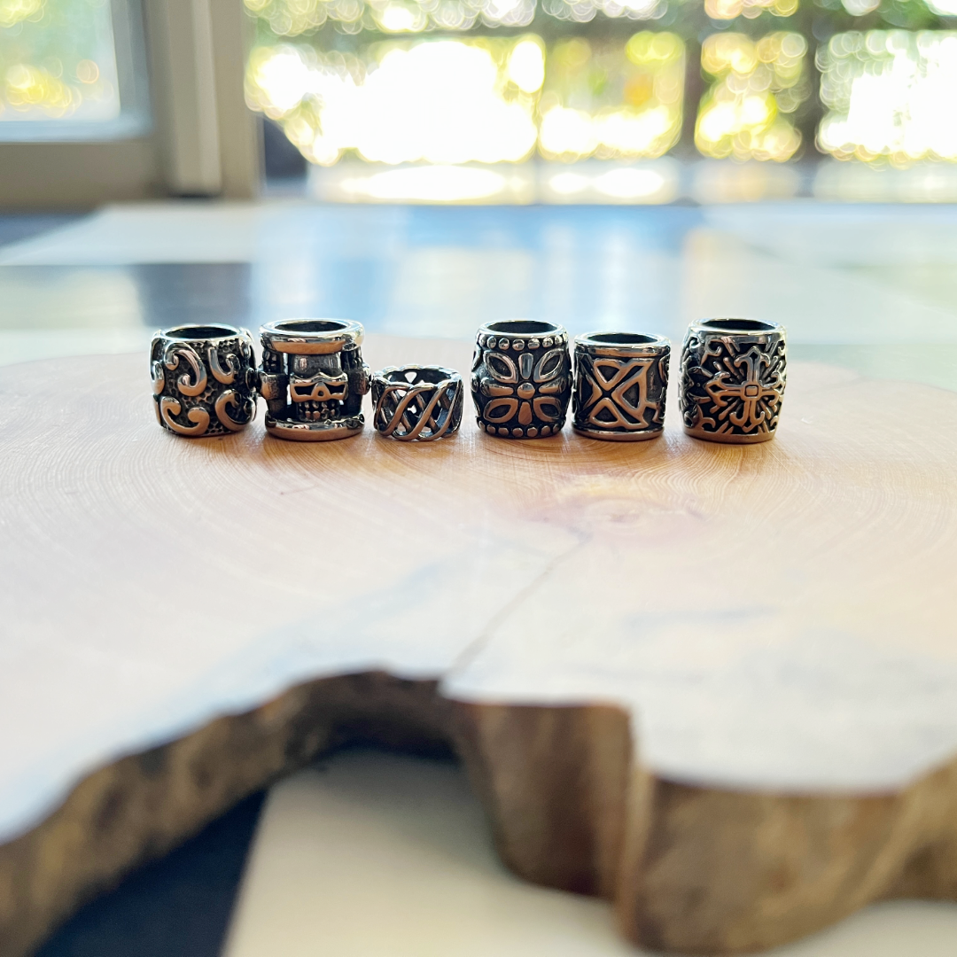 DeVille Dreadlocks Stainless Viking Mix - Set of 6 2.png